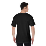 L4G Brand Men's Black/Red V-Neck T-Shirt