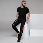 God Said You Were Built To Stand Out Men's Black Joggers